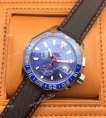 Replica TAG Heuer Match Timer Chronograph Watches SS Blue Ceramic